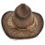 Chapeau de paille - Gårda Malaga Western Hat (marron)