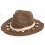 Chapeau de paille - Gårda Nerja Fedora (marron)