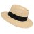 Chapeau de paille - Gårda Palma Gambler (naturel/noir)