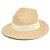 Chapeau de paille - Gårda Positano Fedora (naturel/beige)