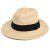 Chapeau de paille - Gårda Positano Fedora (naturel/noir)