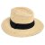 Chapeau de paille - Gårda Positano Fedora (naturel/noir)