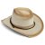Chapeau de paille - Gårda Taranto Western Hat (beige)