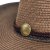 Chapeau de paille - Gårda Taranto Western Hat (marron)