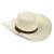 Chapeau de paille - Gårda Thessaloniki Western Hat (blanc)