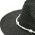 Chapeau de paille - Gårda Valencia Fedora (noir)