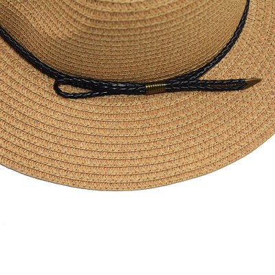 Chapeaux - Gårda Chapeau de paille Fedora (naturelle)