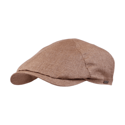 Casquette gavroche/irlandaise - Wigéns Newsboy Slim Cap (brun clair)