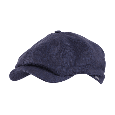 Casquette gavroche/irlandaise - Wigéns Newsboy Classic Cap (navy)