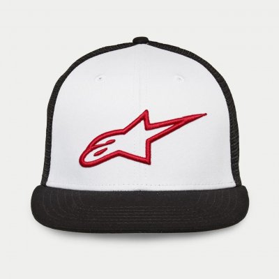 Casquettes - Alpinestars Corp Trucker Cap (blanc/noir)