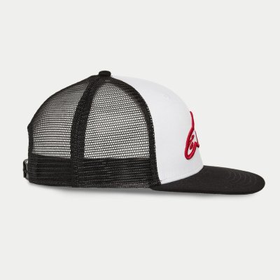 Casquettes - Alpinestars Corp Trucker Cap (blanc/noir)
