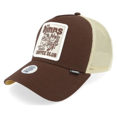 Casquette - Djinns HFT Coffee Trucker (marron/beige)
