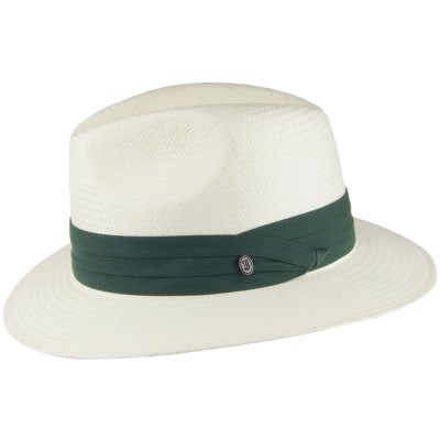 Chapeaux - Jaxon Toyo Safari Fedora With Olive Band (blanc)