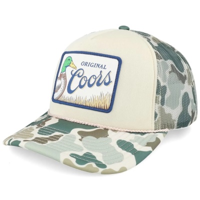 Casquette - American Needle Coors Mallard Foamy Trucker (beige/camouflage)