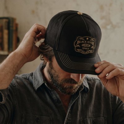 Casquette - Black River Midnight Trucker (noir)