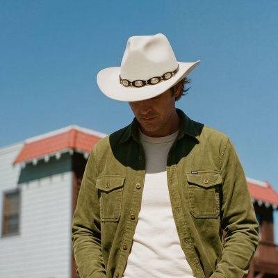 Chapeaux - Gårda Pueblo Cowboy (blanc)