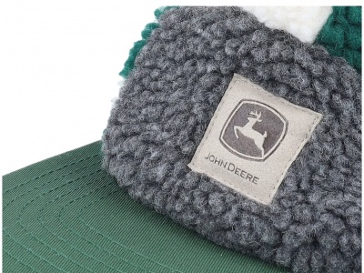 Casquette - John Deere Winter Cap (vert/gris/blanc)