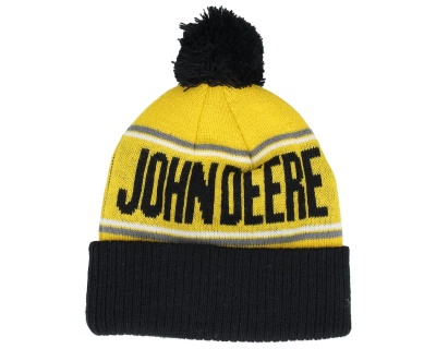 Bonnet pour enfant - John Deere Track Loader (jaune/noir)