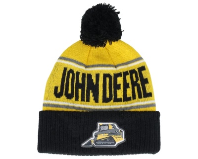 Bonnet pour enfant - John Deere Track Loader (jaune/noir)