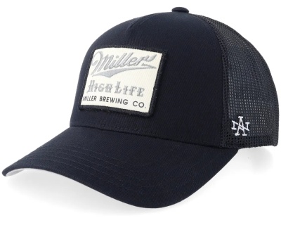 Casquette - American Needle Miller High Life Trucker (noir)