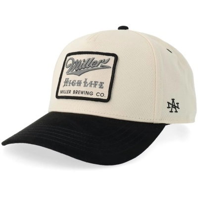 Casquette - American Needle Miller High Life Wrangler Cap (blanc cassé/noir)