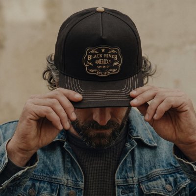 Casquette - Black River Midnight Trucker (noir)