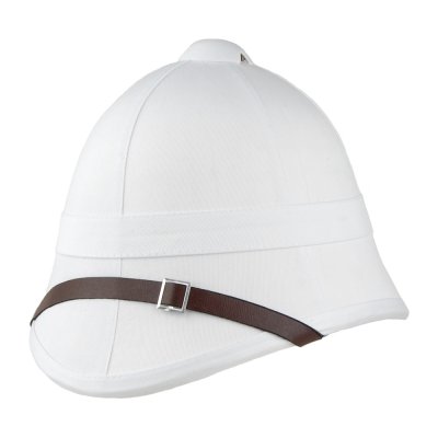 Chapeaux - British Pith Helmet (blanc)