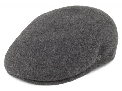 Gubbkeps / Flat cap - Jaxon Hats Wool Flat Cap (gris foncé)