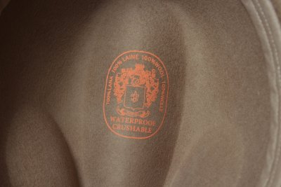 Chapeaux - Gårda Montefalco Fedora Wool Hat (beige)