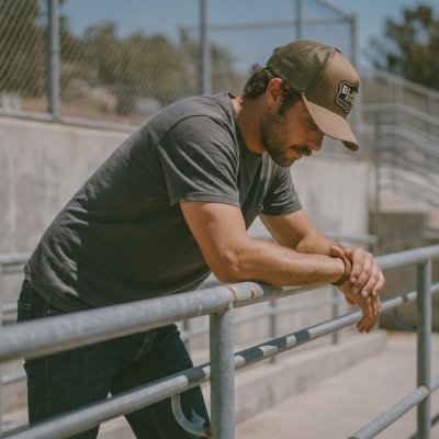 Casquette - Black River Wild West Trucker (vert/crème)