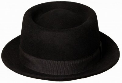 Chapeaux - Gårda Asolo Pork Pie Wool Hat (noir)