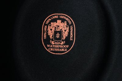 Chapeaux - Gårda Asolo Pork Pie Wool Hat (noir)