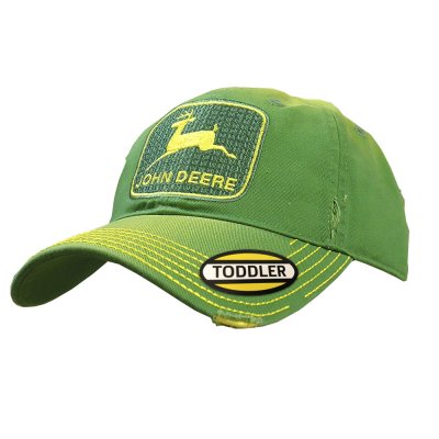 Casquettes - John Deere Kids Vintage Look Dad Cap (vert)