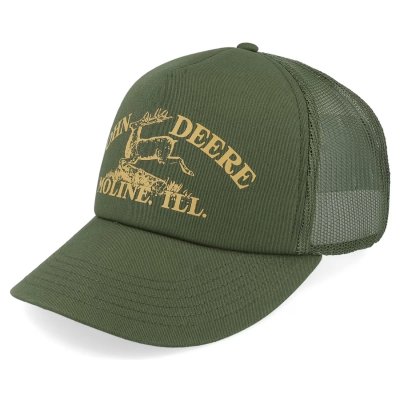 Casquette - John Deere Vintage JD TM Print Cap (vert foncé)
