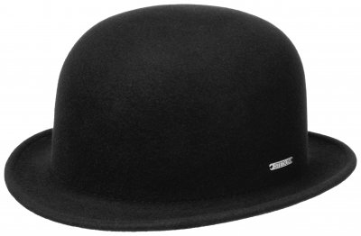 Chapeaux - Stetson Classic Unisex Bowler Wool Hat (noir)