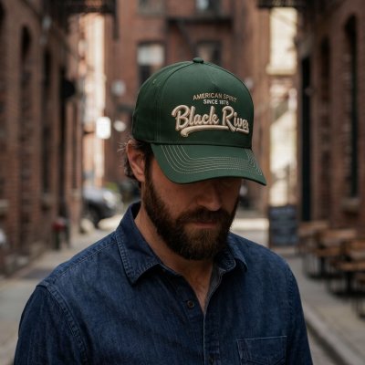 Casquette - Black River Classic Trucker (vert)