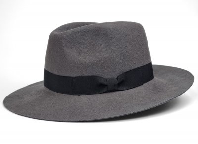Chapeaux - Gårda Raglan Fedora (gris)