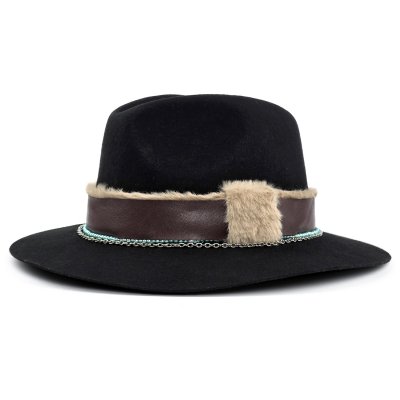 Chapeaux - Gårda Luton Fedora (noir)