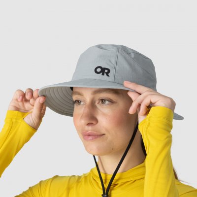 Chapeaux - Outdoor Research Helios Sun Hat (gris clair)