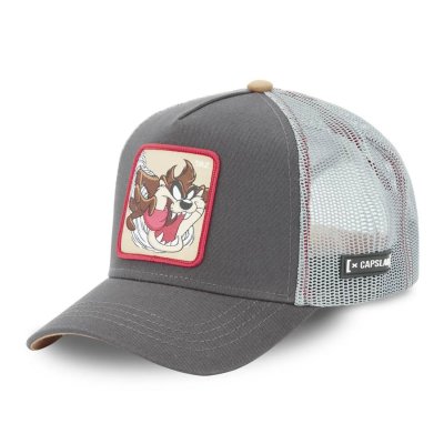 Casquette - Capslab Looney Tunes Taz TAZ1 Trucker (gris)