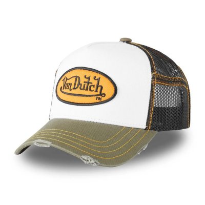 Casquette - Von Dutch Oval Patch Sum Trucker (noir/blanc/vert)