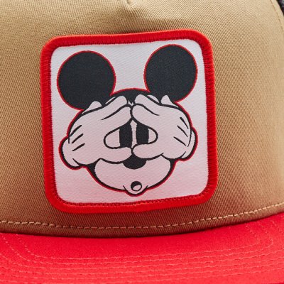 Casquettes - Capslab Disney Mickey Mouse (marron/rouge/noir)