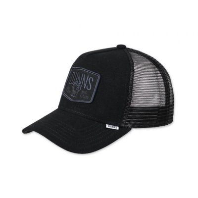Casquette - Djinns HFT Hippy Canvas Trucker (noir)