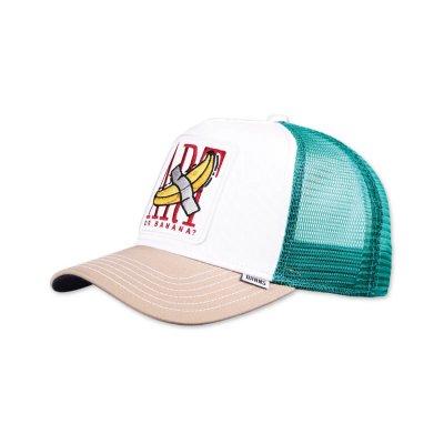Casquette - Djinns HFT Food Banana Trucker (blanc/turquoise)