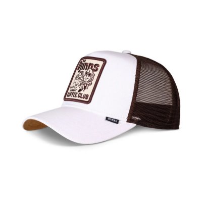 Casquette - Djinns HFT Coffee Trucker (blanc/marron)