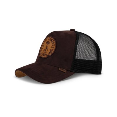 Casquette - Djinns HFT Lazy Classic Trucker (café)