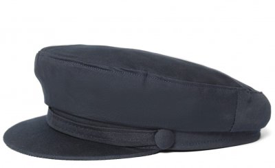 Fiddler cap - Gårda Tortoli Cotton (bleu marin)