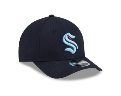 Casquette - New Era Seattle Kraken 9FORTY M-Crown (bleu foncé)