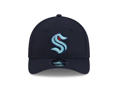 Casquette - New Era Seattle Kraken 9FORTY M-Crown (bleu foncé)