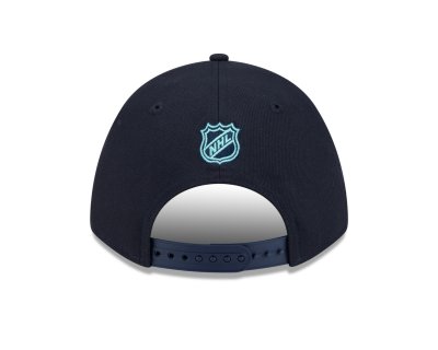 Casquette - New Era Seattle Kraken 9FORTY M-Crown (bleu foncé)